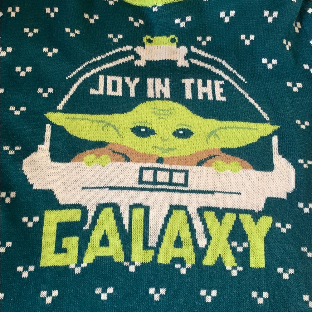 Star Wars Men’s  Crewneck  Sweater Size S Graphic Pullover Casual Cozy Top - Picture 5 of 6